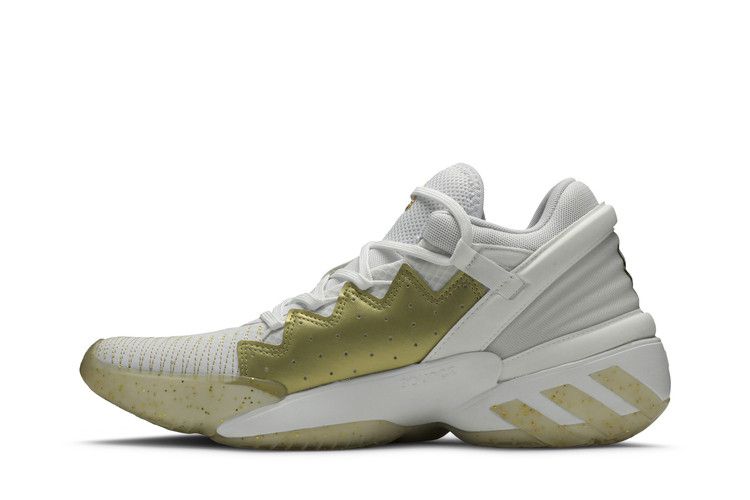 adidas D.O.N. Issue #2 White Gold Metallic