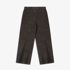F A R A K | BASICS MONOCHROME PANT { BROWN