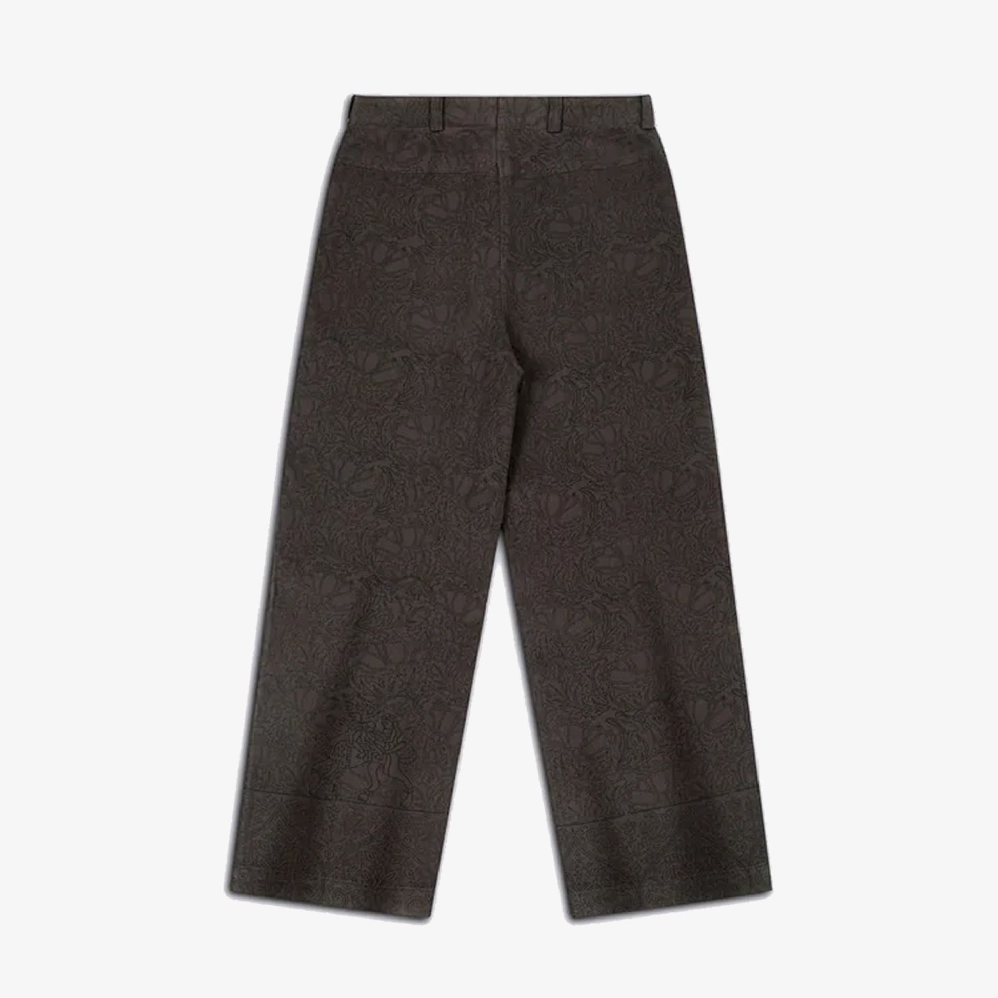 F A R A K | BASICS MONOCHROME PANT { BROWN