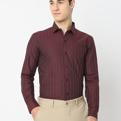 Herringbone Striped Shirt