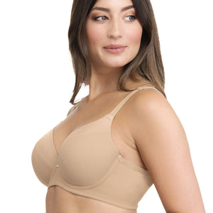 Smooth Definition Padded Wired T-shirt Bra - Sandalwood