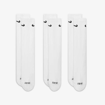 NIKE | EVERYDAY PLUS CUSHIONED { WHITE/BLACK
