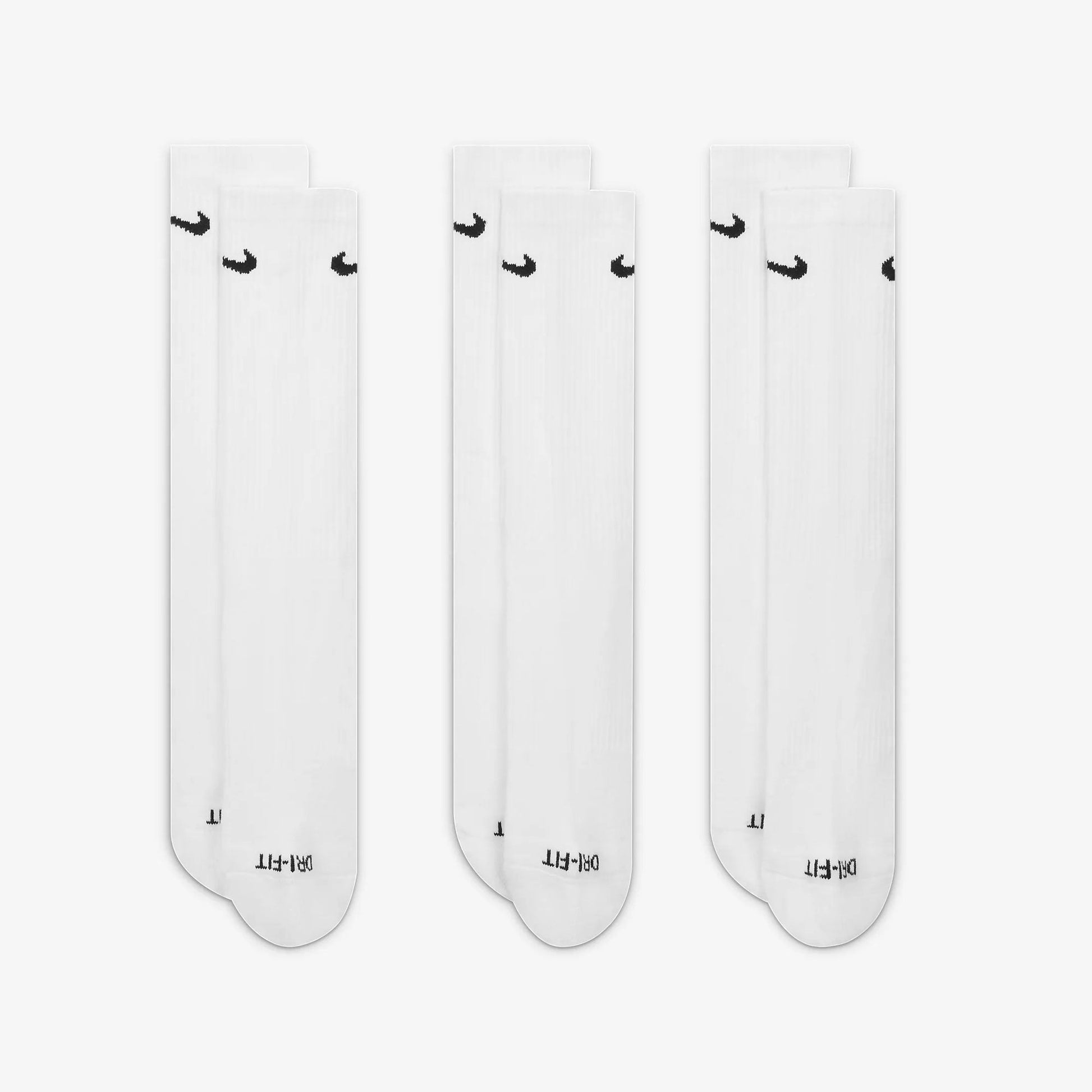 NIKE | EVERYDAY PLUS CUSHIONED { WHITE/BLACK