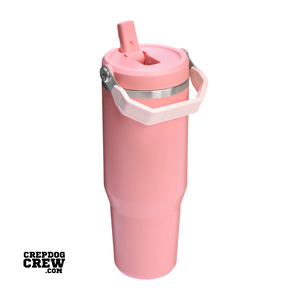 STANLEY Tumbler Mug IceFlow Flip Straw Pink Mesa 30 Oz