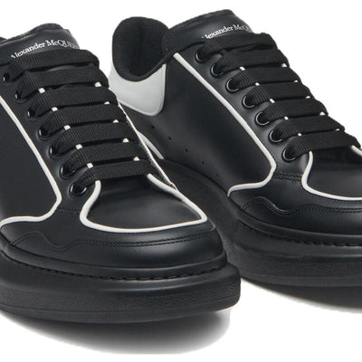 Alexander Mcqueen Oversized Black White Retro