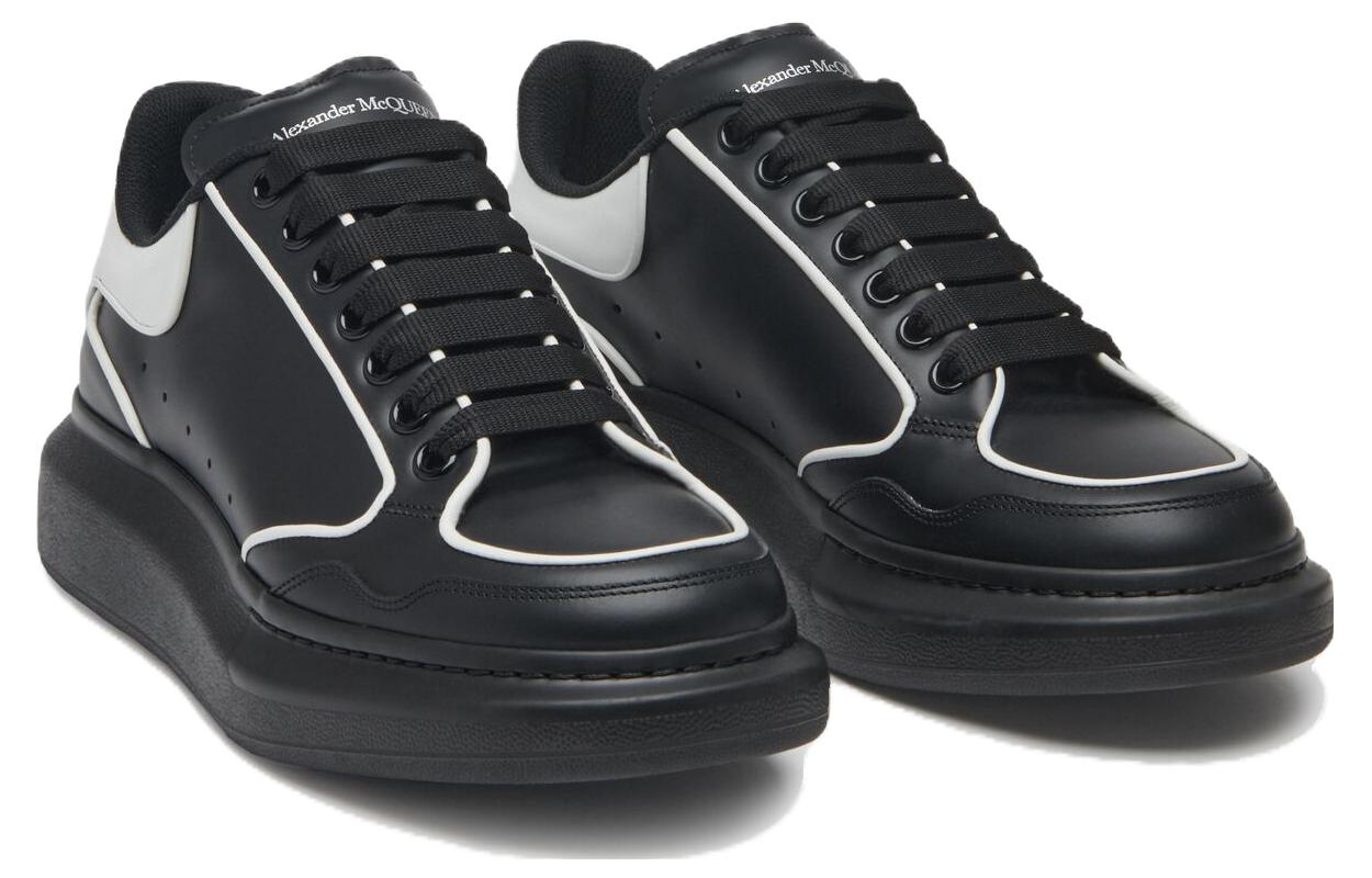 Alexander Mcqueen Oversized Black White Retro