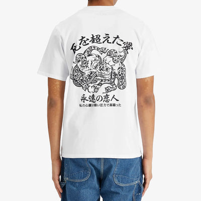 EDWIN | FOREVER LOVER T-SHIRT { WHITE