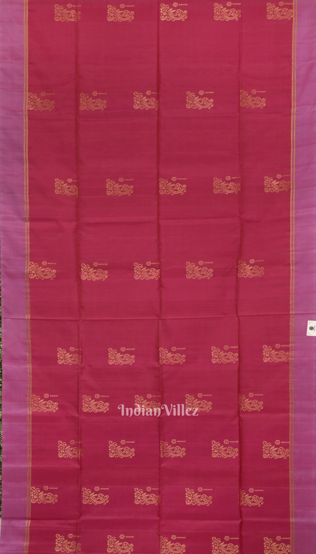 Rani Pink Pure Kanjivaram Soft Silk Saree