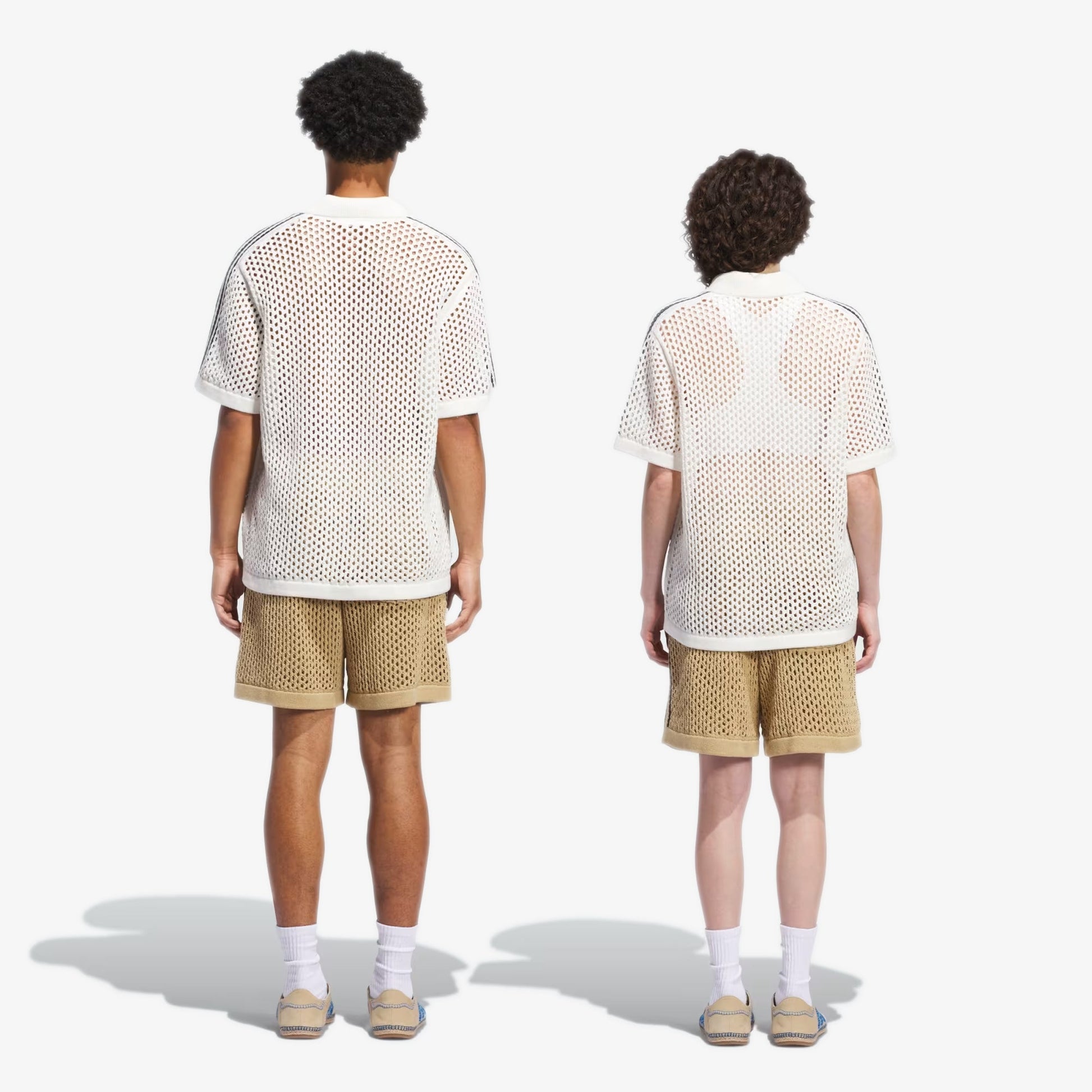 ADIDAS ORIGINALS | CLOT CROCHET SHORT BY EDISON CHEN { BEIGE TONE
