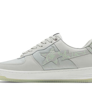 A Bathing Ape Bape Sta Text Code Camo Grey