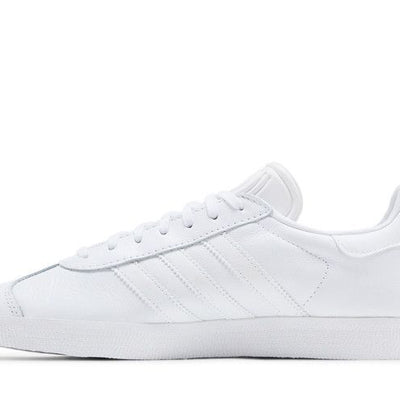 adidas Gazelle White/White-Gold Metallic
