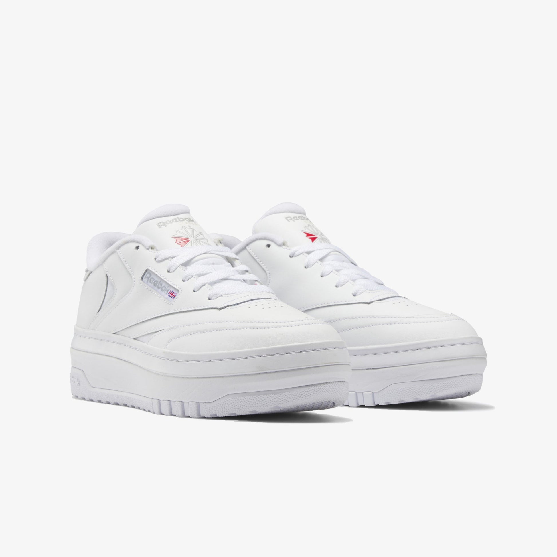 Reebok | CLUB C EXTRA  { PURE GREY/WHITE