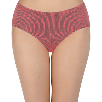 100% Cotton Hipster Panty Pack (Pack of 3) - D017 - Multi