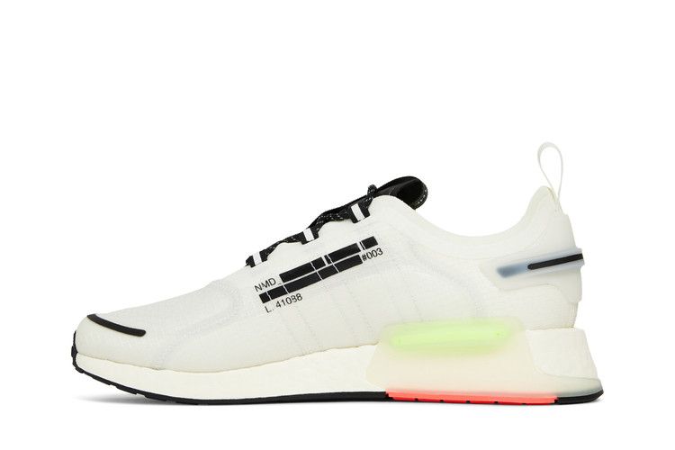 adidas NMD V3 Crystal White Signal Green Solar Pink