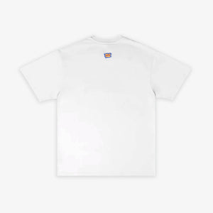 Icecream | YIKES STRIPES S/S TEE { WHITE