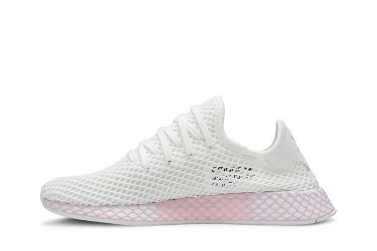 adidas Deerupt Cloud White Clear Lilac (Women's)