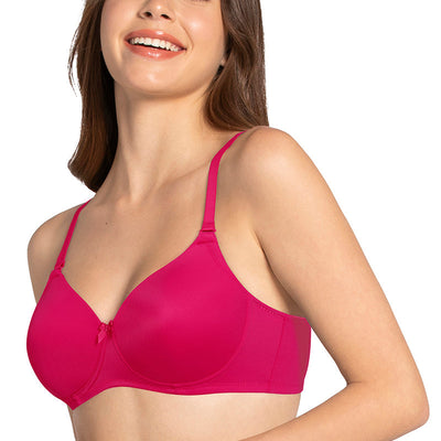 Smooth Charm Padded Non-Wired T-Shirt Bra - Jazzy