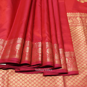 Designer Pure Banarasi Katan Silk Saree