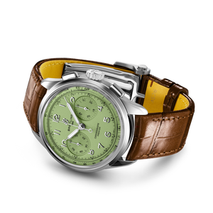 Breitling Premier B09 Chronograph Mint Green Dial Men 40mm