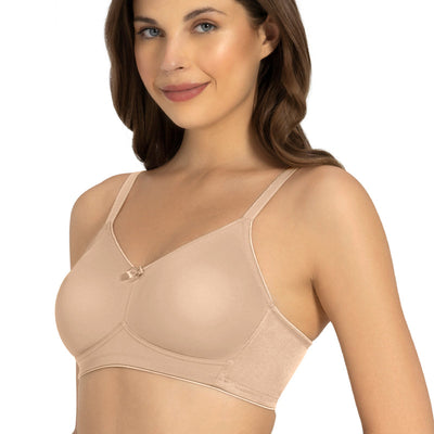 Smooth Minimizer Non-padded & Non-wired Bra - Sandalwood