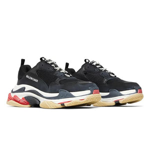 Balenciaga Triple S Red Black