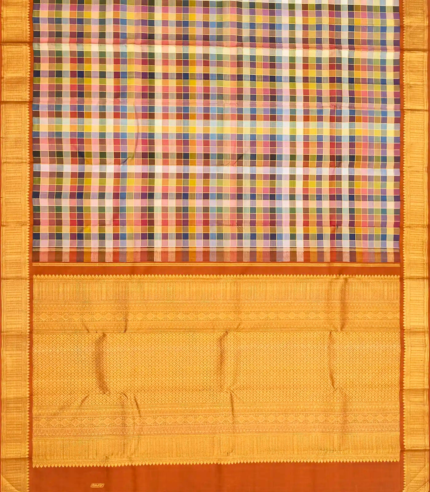 Four Thousand Colour Handloom Natural Dyed Korvai Silk Saree