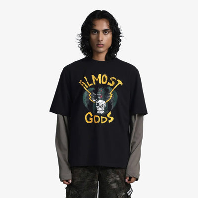 ALMOST GODS | ALMOST GODS RECON TEE { BLACK