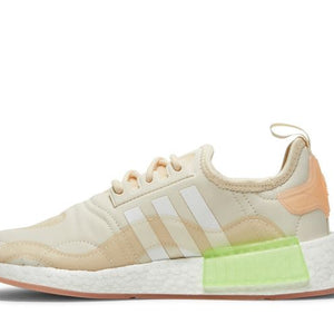 adidas NMD R1 Wonder White Signal Green (Women's)