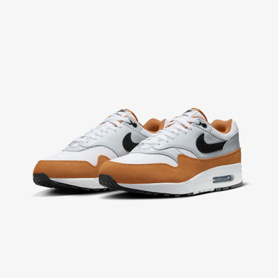 Nike | AIR MAX 1  { WHITE/BLACK-MONARCH-PURE PLATINUM