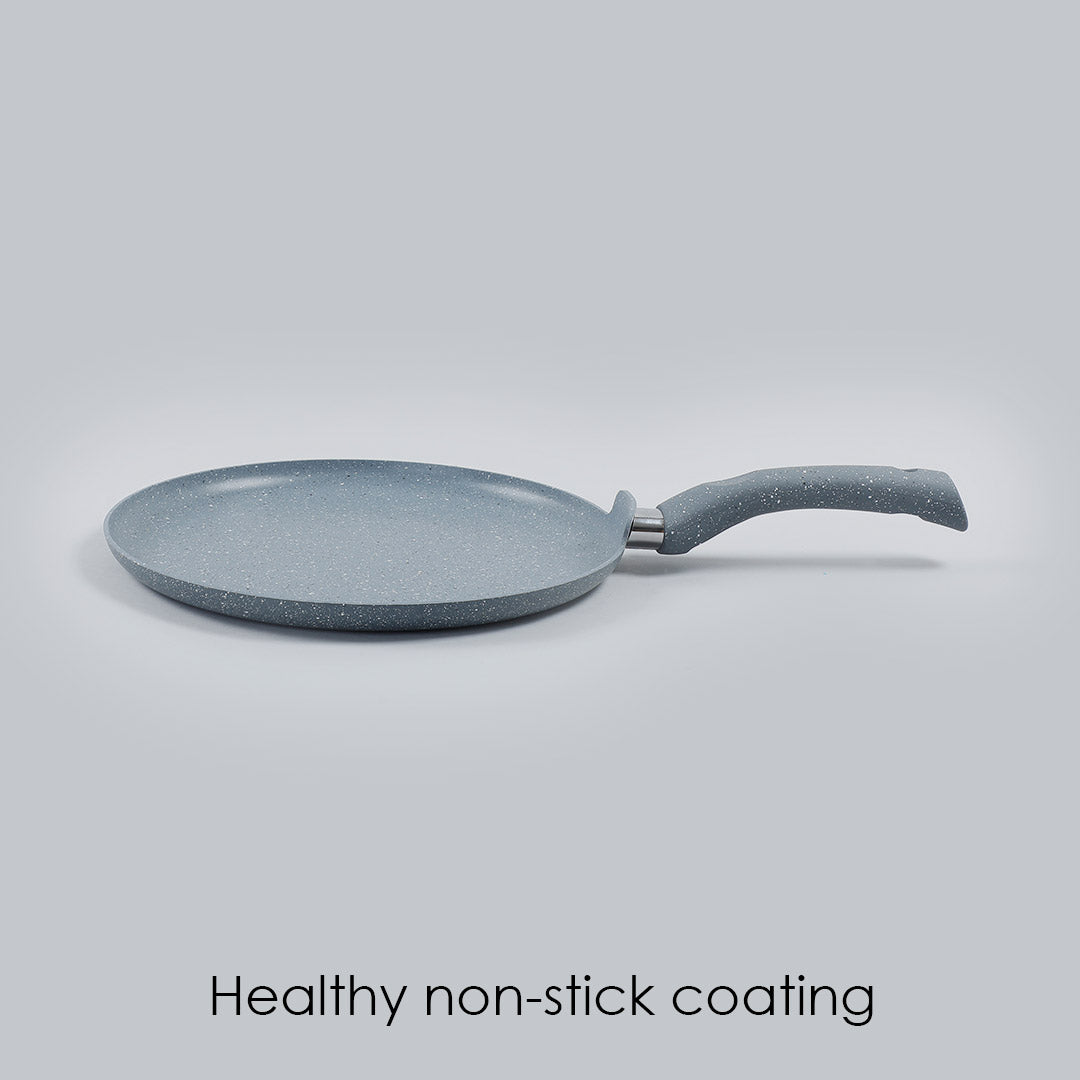 Wonderchef Renewed Granite 28cm Non-Stick Dosa Tawa