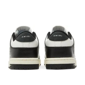AMIRI Skel Top Low Black White