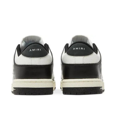 AMIRI Skel Top Low Black White