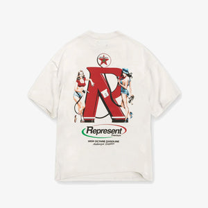 Represent | PREMIUM T-SHIRT  { FLAT WHITE