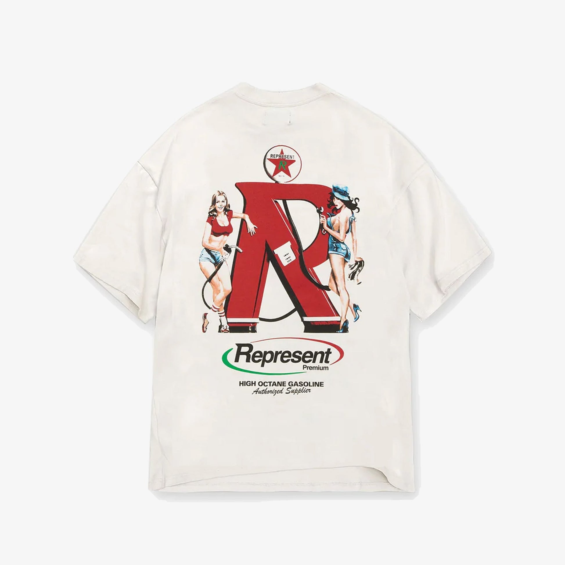 Represent | PREMIUM T-SHIRT  { FLAT WHITE