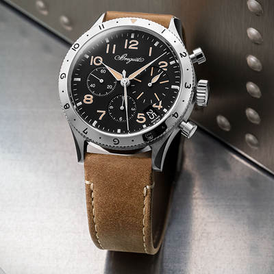 Breguet Type XX Chronograph Men's Black dial 42 MM Watch