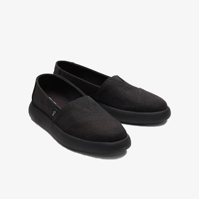 Toms | ALPARGATA MIDFORM ESPADRILLE  { BLACK