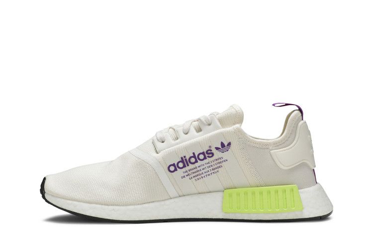 adidas NMD R1 Chalk White Semi Solar Yellow