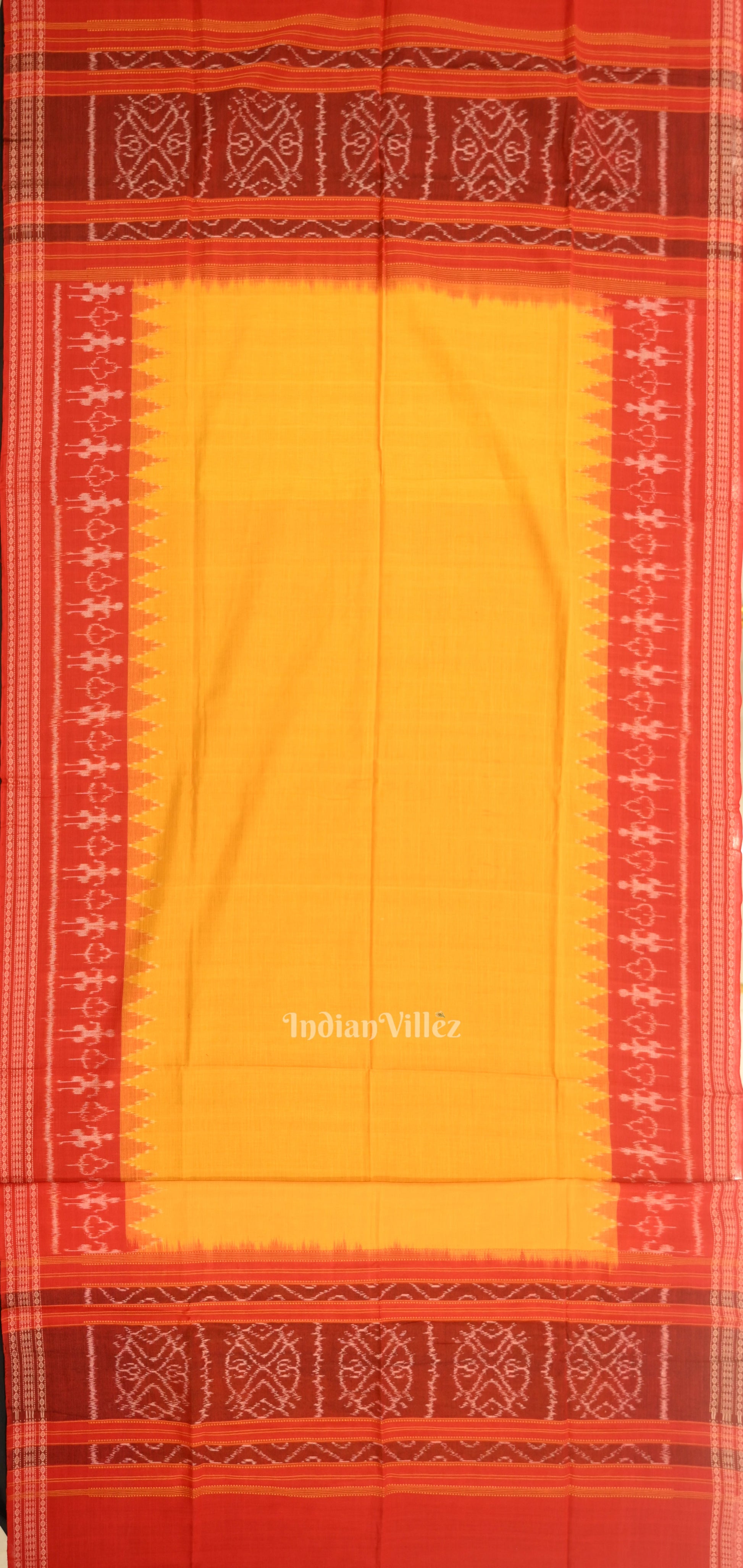 Multi Color Utkalaxmi Odisha Ikat Sambalpuri Dress Set & Dupatta