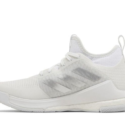 adidas Crazyflight Mid Cloud White Silver Metallic Grey (Women's)