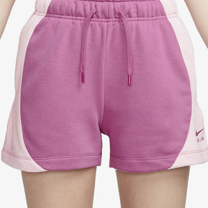 Nike | MID-RISE FLEECE SHORTS  { COSMIC FUCHSIA/PINK FOAM /COSMIC FUCHSIA