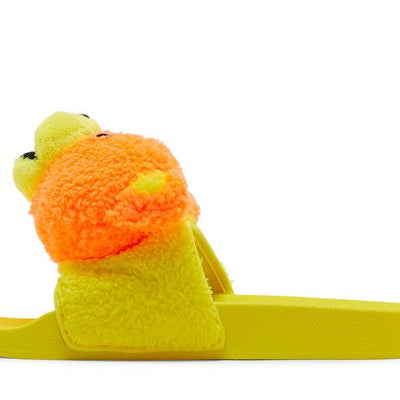 adidas JS Adilette Jeremy Scott Teddy Yellow