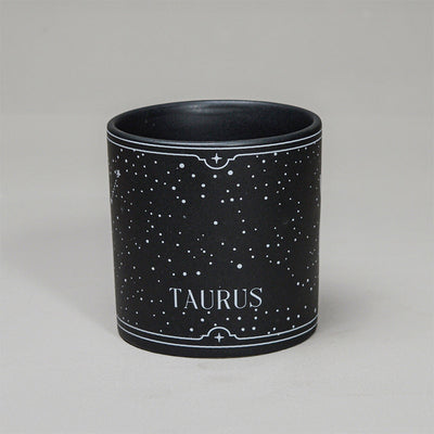 Black - Ceramic Sunsign Theme Coffee Mug Taurus (350ml)