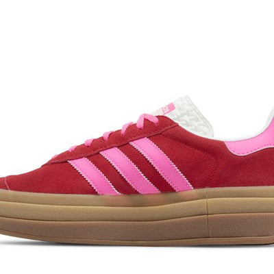 adidas Gazelle Bold Collegiate Red Lucid Pink (Women's)