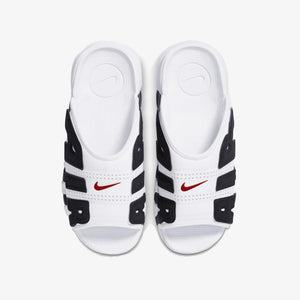 Nike | AIR MORE UPTEMPO  { WHITE/VARSITY BLACK