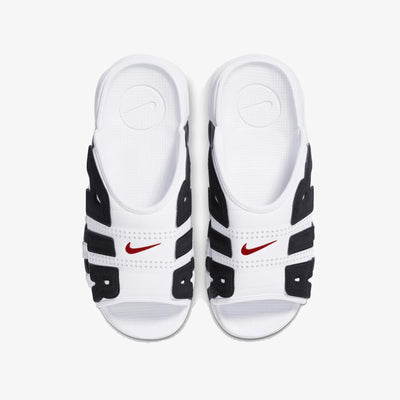 Nike | AIR MORE UPTEMPO  { WHITE/VARSITY BLACK