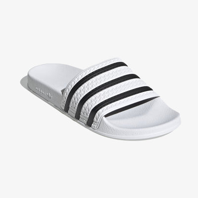 Adidas | ADILETTE  { WHITE