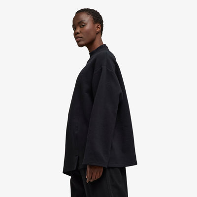 Y-3 | NATURAL SPACER LOOSE LONG SLEEVE TEE  { BLACK