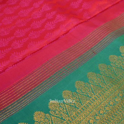 Pink Designer Kanjivaram Silk Saree