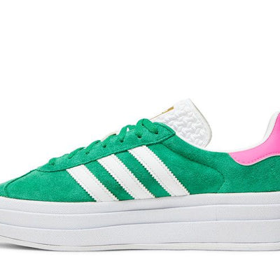 adidas Gazelle Bold Green Lucid Pink (Women's)