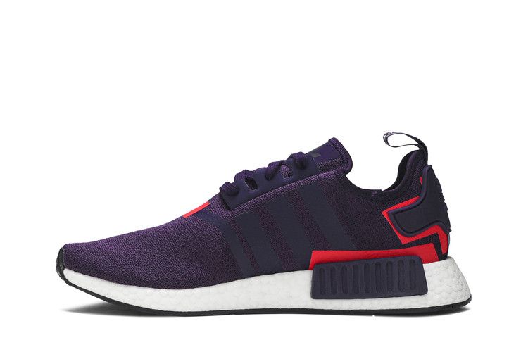 adidas NMD R1 Legend Purple Shock Red